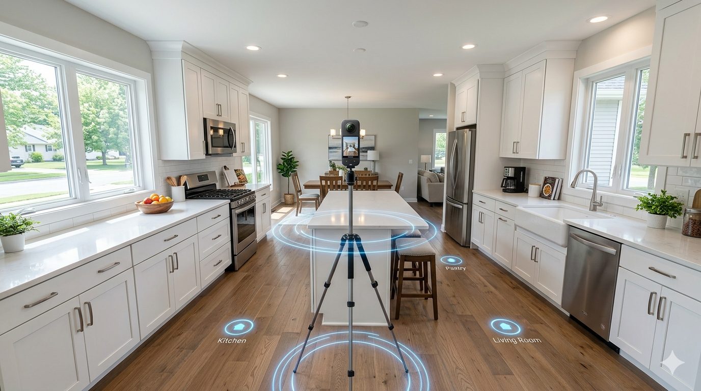 360° Virtual Tour — Zillow-ready interactive tour